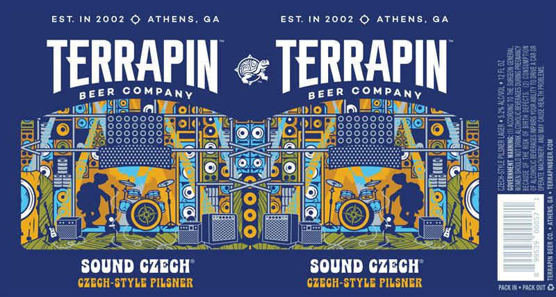 Sound Czech by Terrrapin Beer Company - beer label